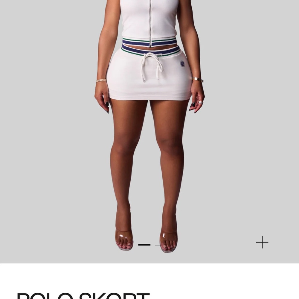 Green and Blue Skorts with Stylish Design